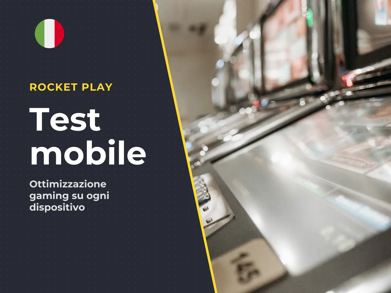 Test di giocabilità su dispositivi mobili