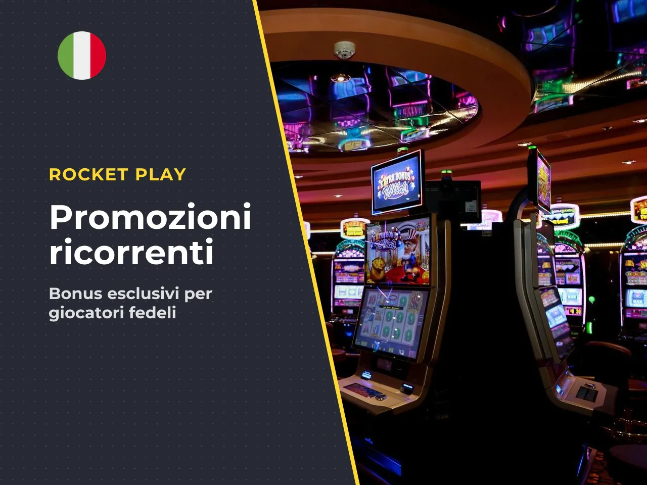 Reload, cashback e high roller bonuses