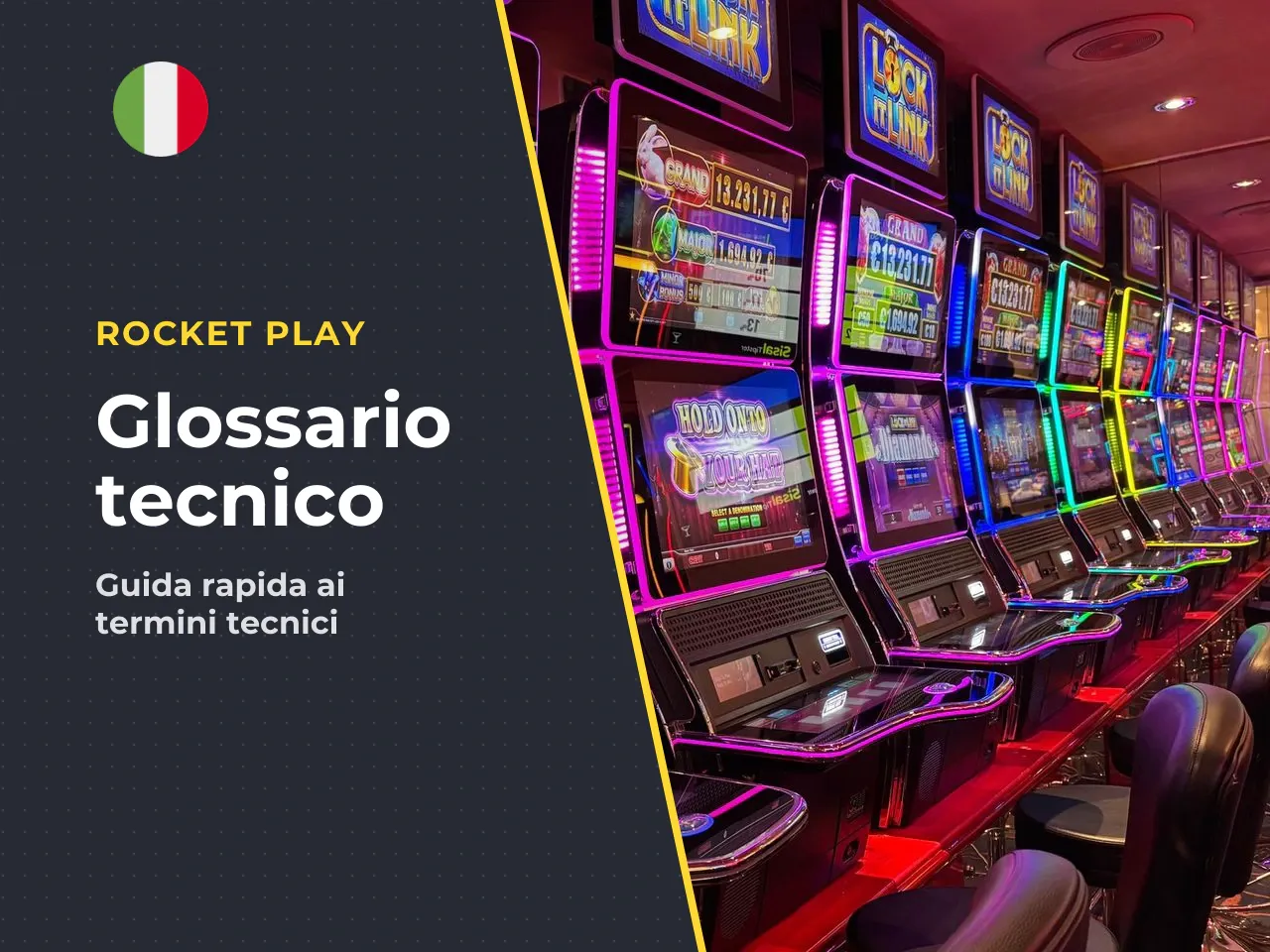 Glossario rapido i termini tecnici usati