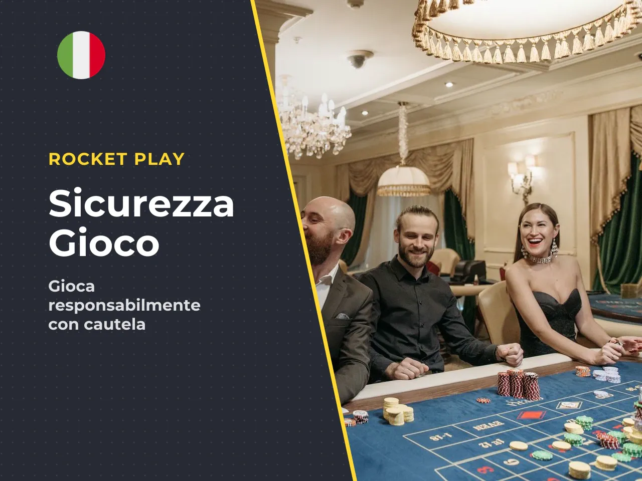 Poiché RocketPlay opera con licenza internazionale