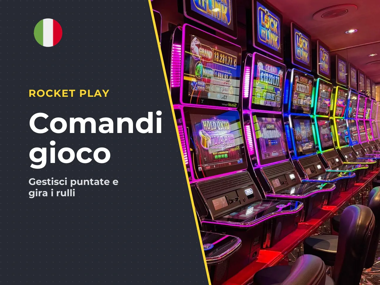 Puntata, spin e controlli principali del