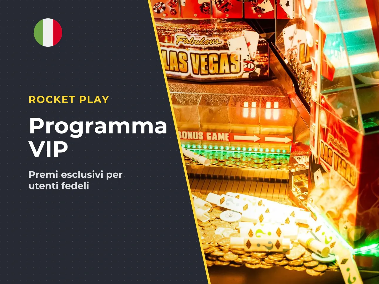Accanto a questa offerta esclusiva, RocketPlay