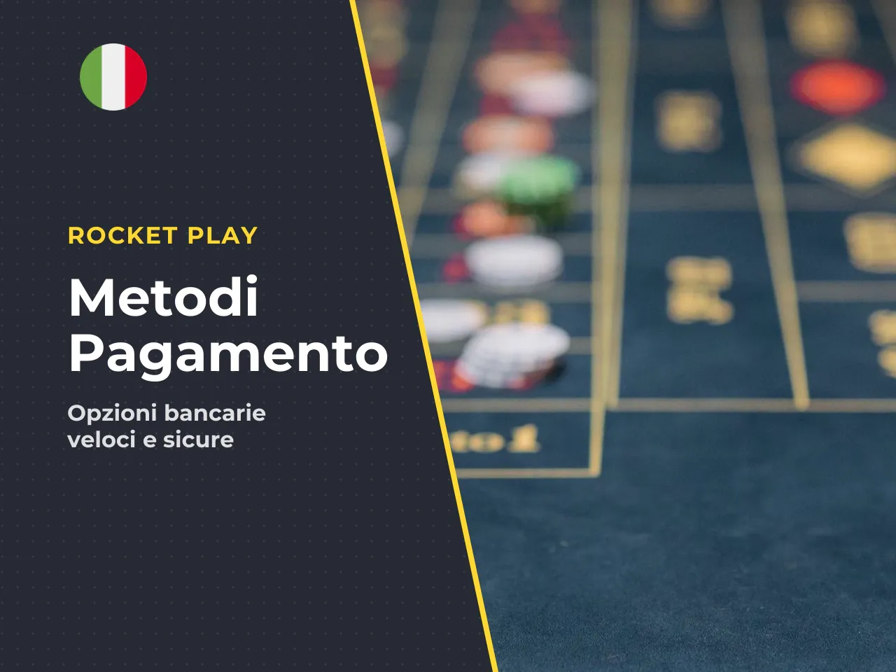 Depositi, prelievi e criptovalute su RocketPlay