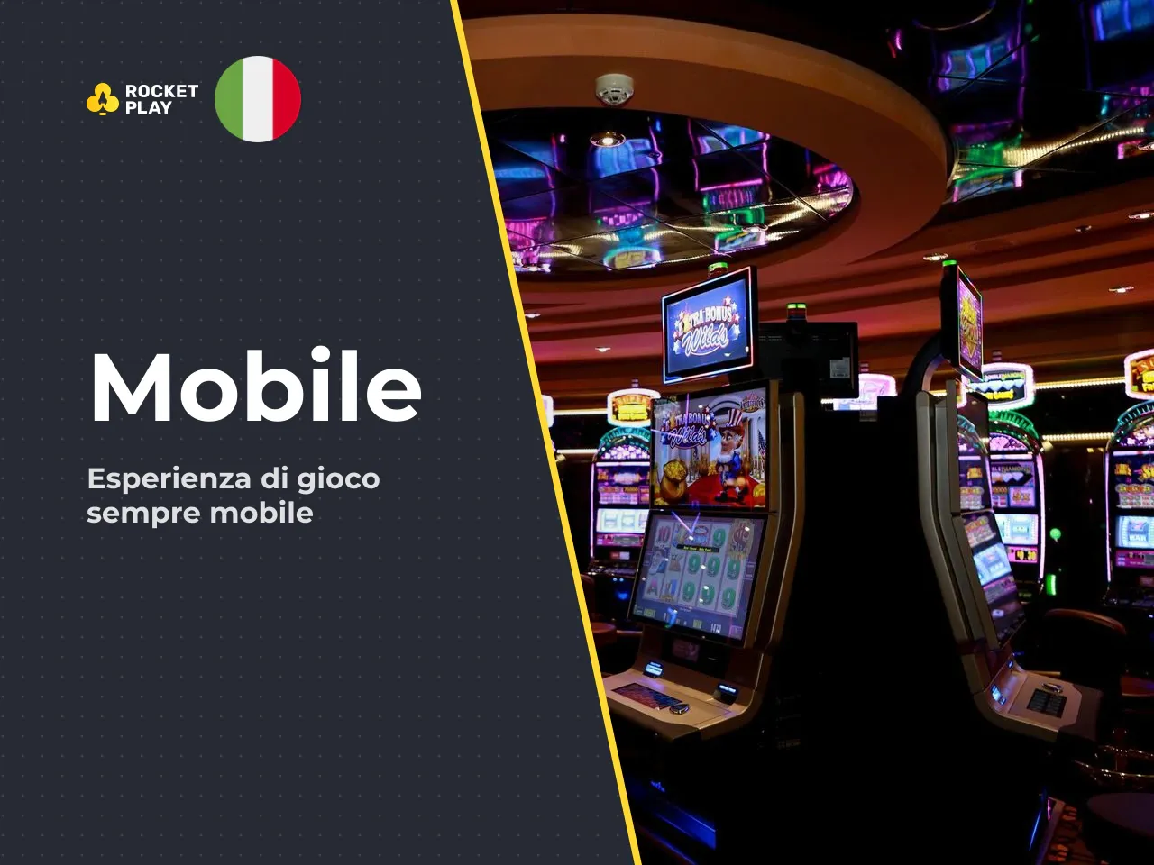 19 RocketPlay su mobile e assistenza