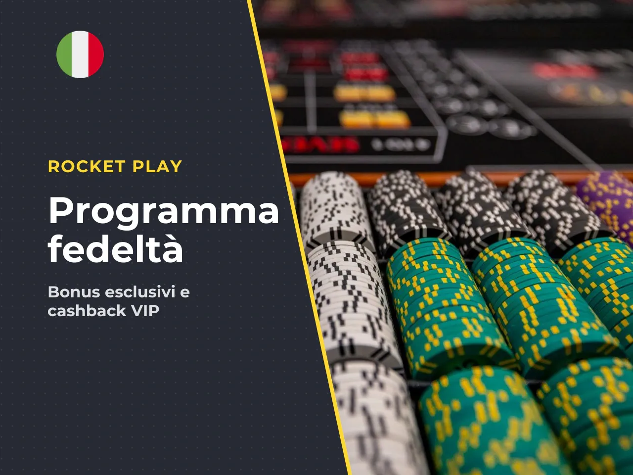 Cashback e bonus per depositi successivi
