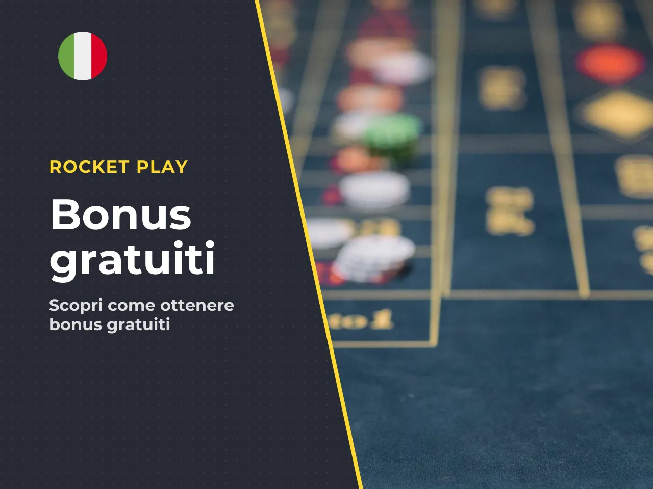 Rocket Play casino bonus senza deposito