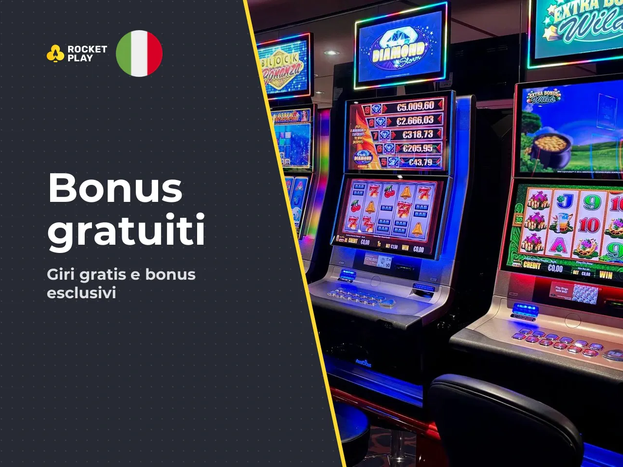 6 Rocket Play bonus senza deposito