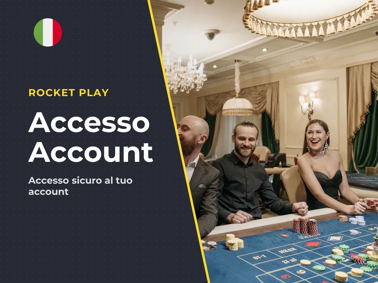 Rocket Play login come ottenere l'accesso