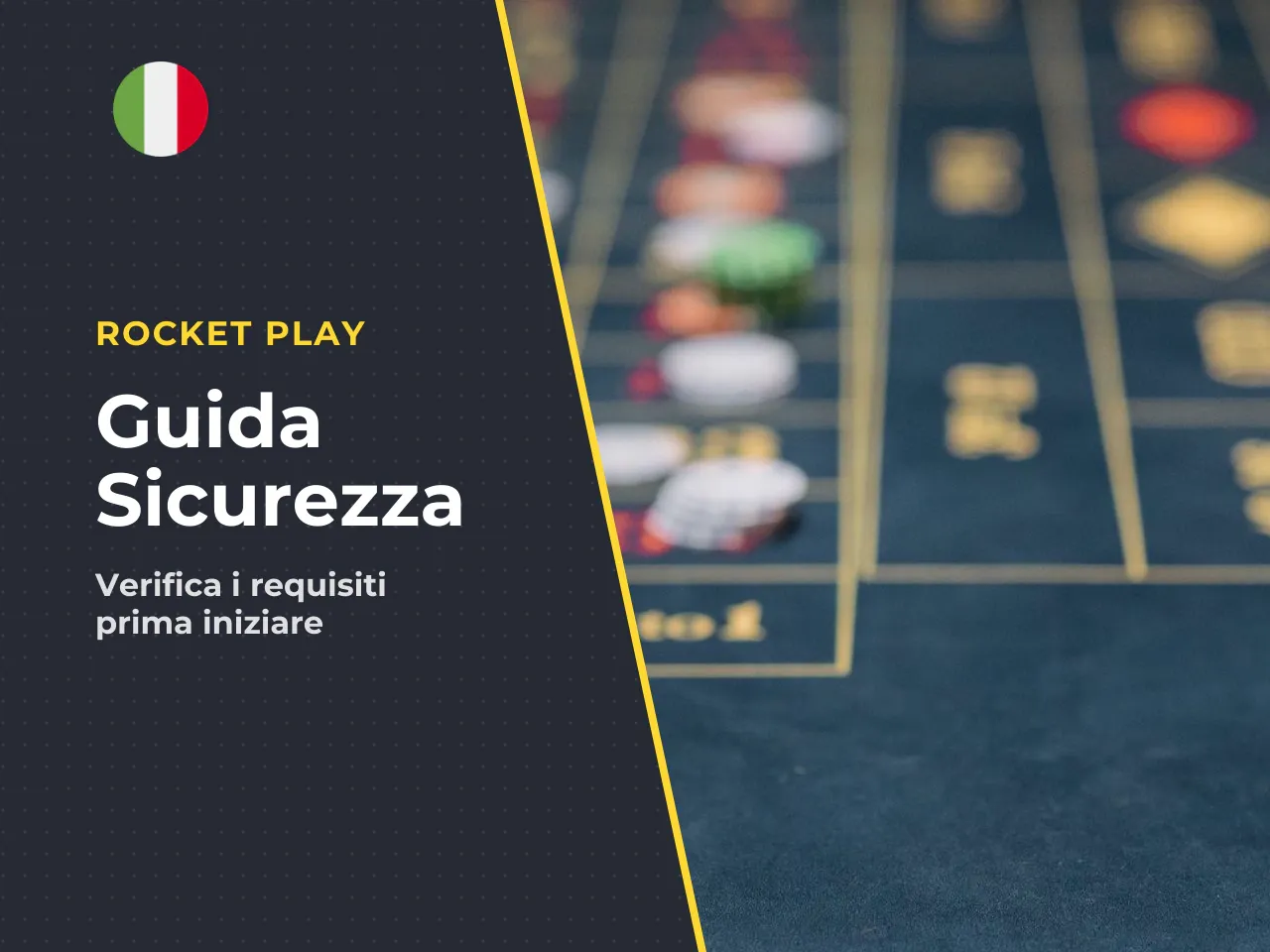 Checklist di verifica prima della registrazione